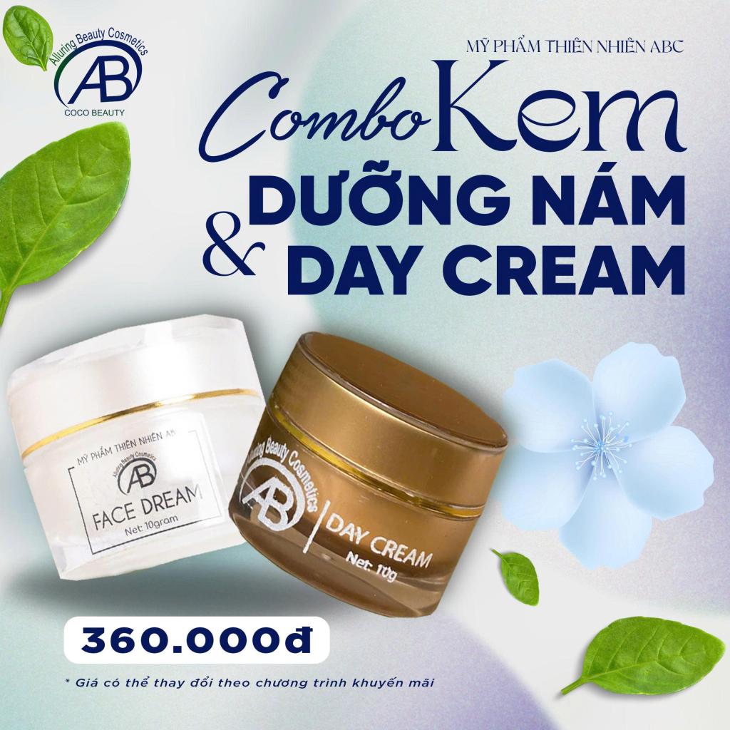 Combo Kem Dưỡng Nám & Day Cream