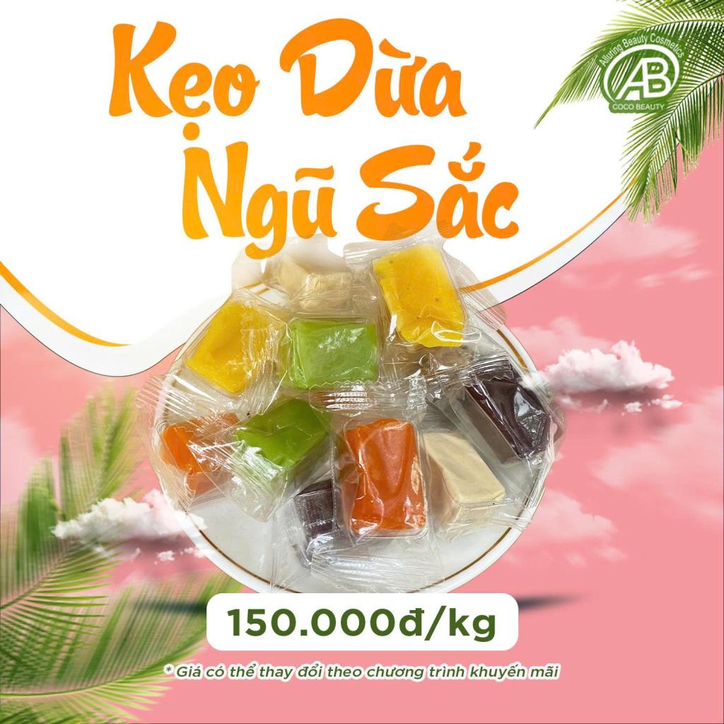 Kẹo Dừa Ngũ Sắc 1 Kg