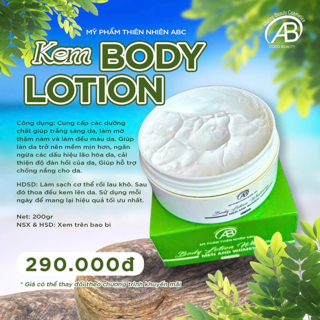 BODY LOTION ABC