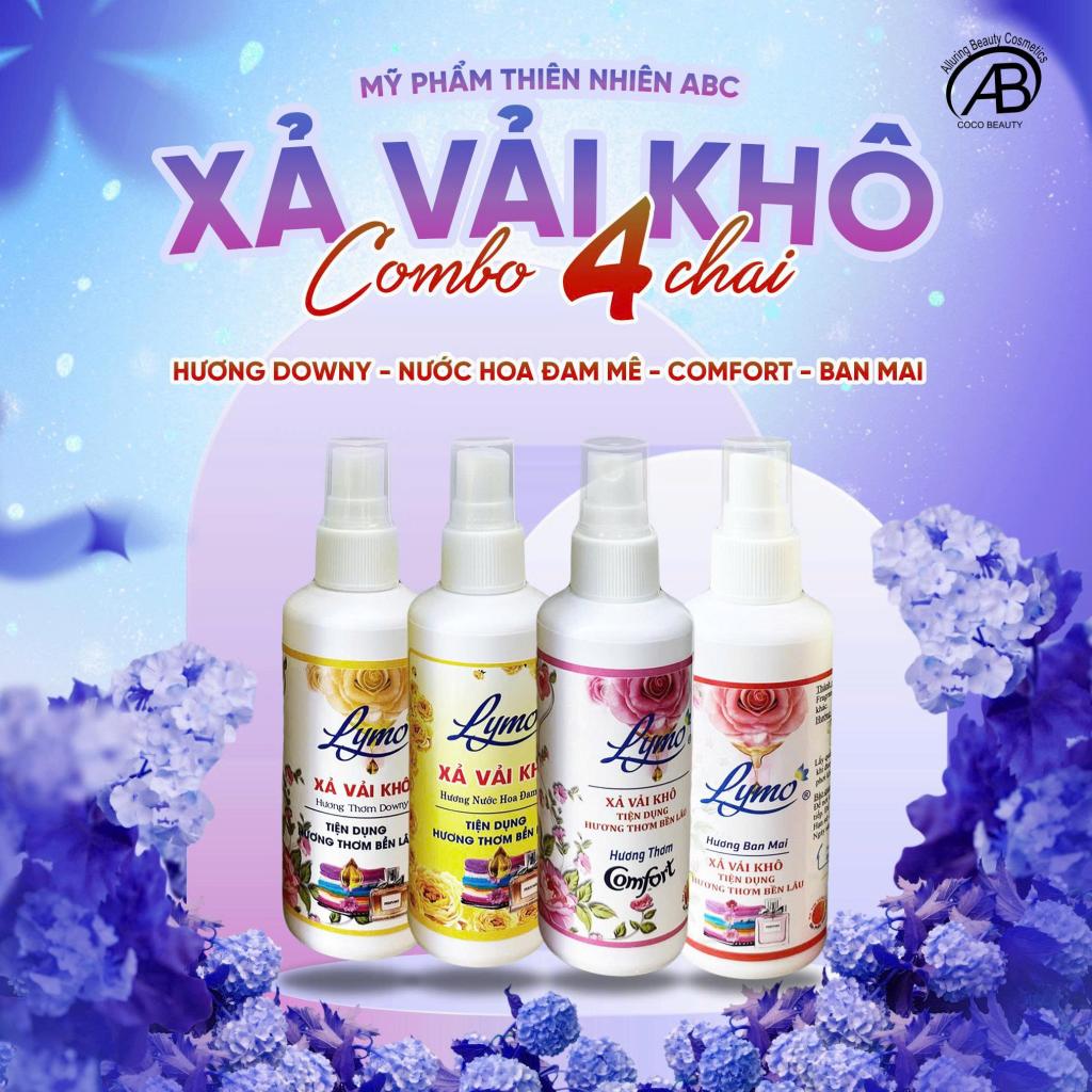 COMBO 4 XẢ VẢI KHÔ