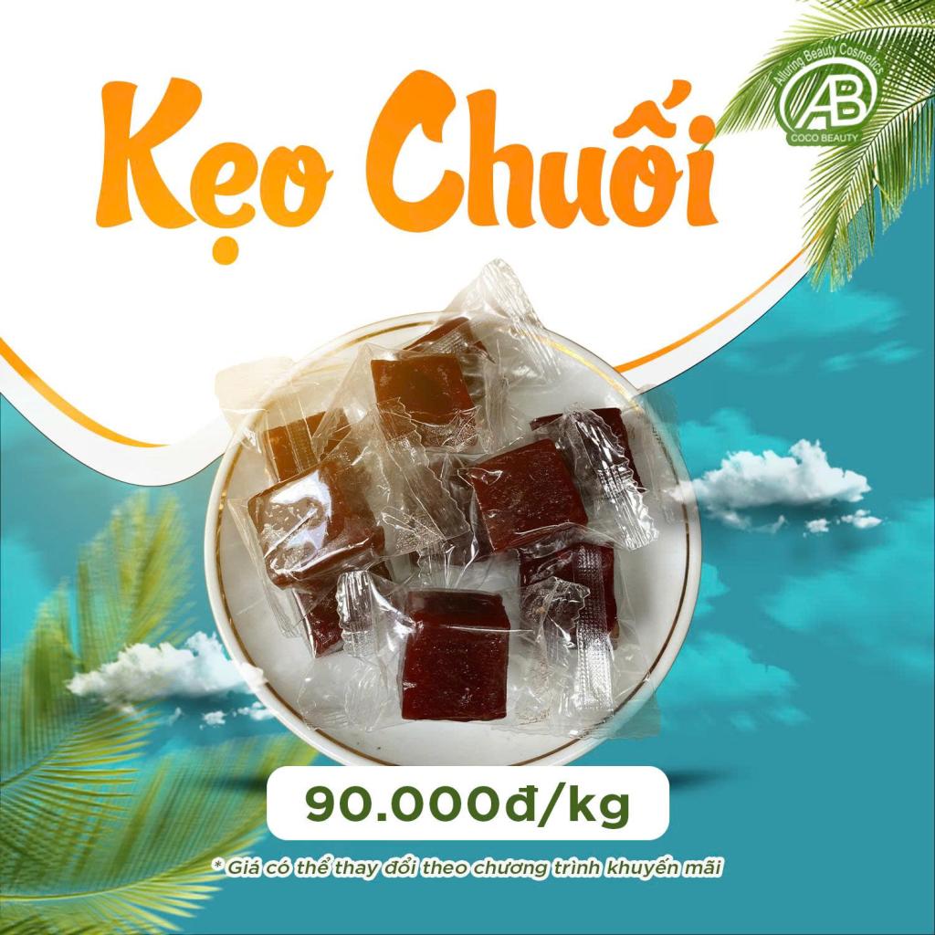 KẸO CHUỐI đặc sản bến tre ( 1kg )